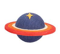 Grattoir pour Chat en Forme de planète Amusante, en sisal Naturel, soulage l'ennui, évite Les dommages aux Meubles, Jouet à gratter pour Chaton, Robuste, Durable, sûr, soulagement