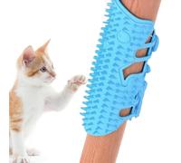 Grattoir pour chat - Grattoir pour le visage pour chat - Grattoir de massage mural - Peigne de massage d'angle en silicone - Brosse à cheveux réglable pour pieds de table et cadre d'escalade