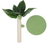 Grattoir pour chats après protection de meubles en sisal structure solide solide Grattoir pour arbres avec 3 boules suspendues pour le vert intérieur à la maison