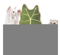 Grattoir pour Chats - Design Tropicale adhésive et décorative, griffoir Mural pour Chats avec Poteau de grattage | pour Protection de la Maison de Coin, Porte, Sol, canapé, Tapis et lit