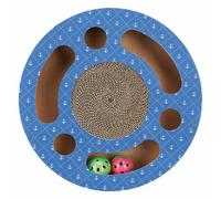 Grattoir pour Chats Trixie Bleu Carton Plastique Ø 33 cm