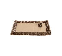 Grattoir pour Chats Trixie Leo Marron Polyester Sisal EVA 55 x 35 cm Tapis