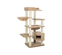 Trixie Bruna 48158 Arbre à Chat XXL avec Grotte Confortable 165 cm Taupe Arbre à Chat Confortable et Stable