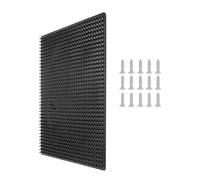 Grattoir pour cheval - Grattoir à vache | Grand gratteur pour bétail | Soulage les démangeaisons | Brosse de toilettage pour moutons - Tapis doux au toucher pour animaux de la ferme - 36 x 30 cm