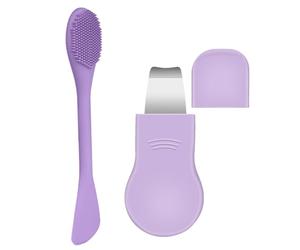 Grattoir pour cuir - Exfoliateur Cutané | Spatule Supprimer les points blancs pour les esprits joues maison voyage spa douche