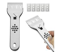 Grattoir pour de cuisson en céramique en acier inoxydable - Outil de nettoyage de la à induction | Nettoyant pour lames polyvalent, Grattoir pour poêle en vitrocéramique avec