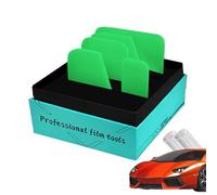 Grattoir pour film - Grattoir pour vitre teinté - 5 pièces - Kit de grattoirs pour film de fenêtre - Pour une utilisation dans un présentoir de vente, moto, salle de bain, douche, maison, voiture