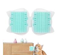 Grattoir pour le visage de chat | Grattoir d'angle mural auto-entretenu - Brosse en fourrure de chat, pour brossage , poils longs, temps de bain à la maison, spa pour animaux de compagnie