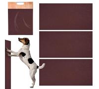 Grattoir pour lime à ongles pour chat - 3 pièces, grattoir auto-adhésif pour chien, feuilles de papier de verre de remplacement, outil de manucure et pédicure, doublure à gratter | Idéal pour les grif