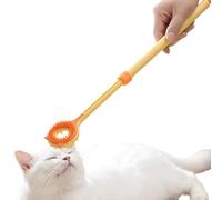 Grattoir pour Menton Chat | Bâton Masseur Double Face - Brosse À Griffer Pour Chat Avec Manche Télescopique,pour Canapé Sofa Lit Coin de Foyer Maison Moments de Jeu et de Relaxation