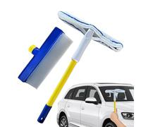 Grattoir pour nettoyage des vitres, outil de nettoyage en silicone pour pare-brise de voiture, lève-vitre de voiture, extracteur de miroir, pour l'intérieur, la maison, la maison, la salle de bain, la