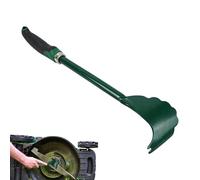 Grattoir pour Plateau De Tondeuse - Brosse De Nettoyage pour Tondeuse À Gazon | Tondeuse À Gazon sous Le Pont, Grattoir À Poils Rigides avec Manche Long pour Jardin Pelouse Et Espaces Extérieurs