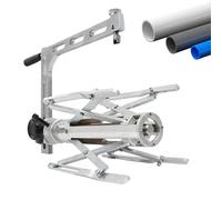 Grattoir rotatif manuel for tubes, raboteuse de bord for canalisations PE (plage de 75 à 200 mm / 160 à 400 mm), outil de raclage externe for tubes, outil de décapage(75-200mm)