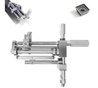 Grattoir rotatif manuel pour tubes en alliage d'aluminium, outil de raclage externe, diamètres compatibles : 63 à 400 mm, raboteuse de bord de canalisation avec tête de coupe de rechange