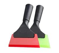Grattoir Silicone,2 PCS Grattoir de Film de Voiture Petite Taille pour Voiture Grattoir Grattoir Pare Brise Voiture Raclette à Vitres Multifonction Grattoir Voiture Givre pour Porte Miroir de Douche