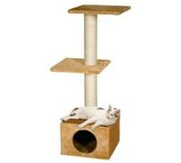 Grattoir Smaragd Beige 35X35X103 - Mon Animalerie Beige G