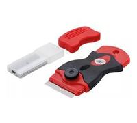 grattoir universel avec 5 lames - 38 mm - Bgs Do It Yourself rouge G