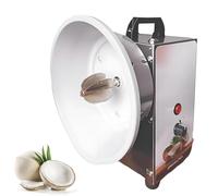 Grattoir vertical à noix de coco, 3 vitesses réglables, 35 kg/h, corps en acier inoxydable pour noix de coco, avec lame, couvercle anti-poussière, poignées et pieds