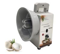 Grattoir vertical à noix de coco, 3 vitesses réglables, 35 kg/h, corps en acier inoxydable pour noix de coco, avec lame, couvercle anti-poussière, poignées et pieds