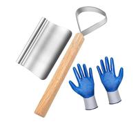 Grattoirs d ' épilation ergonomiques en acier antirouille dotés d ' une conception de sécurité et d ' un entretien facile pour une utilisation professionnelle à la ferme, lame d ' épilation de porcs
