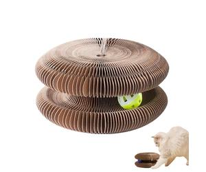 Grattoirs pour chats d'intérieur, jouet interactif pliable d'orgue magique, grattoirs interactifs pour chats avec griffes à aiguiser | pour stimulation mentale et chatons