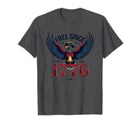 Gratuit Depuis T-Shirt, Homme, Chiné Foncé, 4XL