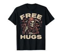 Gratuit Hugs Grim Reaper Angel of Death Soul Collector Assorti T-Shirt