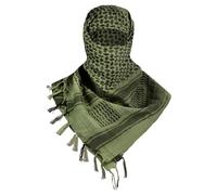 gratuit Soldat militaire 100% coton Keffieh tactique Desert Keffieh Tête cou Écharpe arabe Wrap, vert militaire