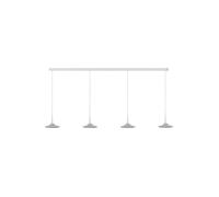 GRAU Falling Leaf Trace Four Pendelleuchte, polished/white