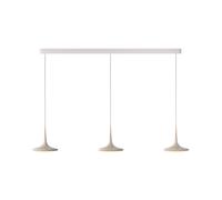 GRAU Falling Leaf Trace Three Pendelleuchte, sand white