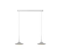 GRAU Falling Leaf Trace Two Pendelleuchte, polished/white