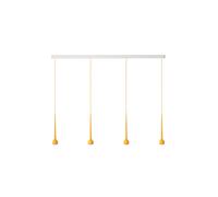 GRAU Falling Sun Trace Quattro Pendelleuchte, Sun Orange