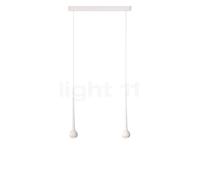 Grau Falling Sun Trace Suspension LED 2 foyers blanc - 200 cm Ce luminaire comporte des modules à LED prémontés de classes énergétiques A A++, A+, A