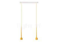 Grau Falling Sun Trace Suspension LED 2 foyers orange soleil - 200 cm Ce luminaire comporte des modules à LED prémontés de classes énergétiques A A++, A+, A