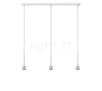 Grau Falling Sun Trace Suspension LED 3 foyers chrome brillant - 200 cm Ce luminaire comporte des modules à LED prémontés de classes énergétiques A A++, A+, A