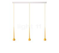 Grau Falling Sun Trace Suspension LED 3 foyers orange soleil - 200 cm Ce luminaire comporte des modules à LED prémontés de classes énergétiques A A++, A+, A