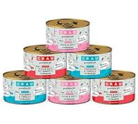 GRAU - l’Original - Nourriture Humide pour Chats - Mischtray Chatons Generation Pet, Pack de 6 (6 x 200 g), mélange de différents menus, pour Chatons