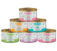 GRAU - l’Original - Nourriture Humide pour Chiens - Mischtray Chien Menu Generation Pet, Pack de 6 (6 x 200 g), mélange de différents menus
