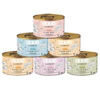 GRAU - l’Original - Nourriture Humide pour Chiens - Mischtray Chien Pur Generation Pet, Pack de 6 (6 x 200 g), mélange de différentes variétés Pur