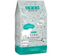 GRAU - l’Original - Nourriture sèche pour Chiens - Agneau, Pack de 1 (1 x 12 kg), sans Gluten, pour Chiens Adultes sensibles