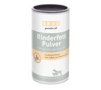 GRAU L’original Graisse De Bœuf En Poudre, Fournisseur Rapide D’énergie Avec Teneur En Graisse De 80 %, Lot De 1 (1 x 400 g), Complément Alimentaire Pour Chiens Et Chats