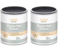 GRAU - l’Original - Poudre de Graisse de bœuf, Le Fournisseur d’énergie Rapide avec Une teneur en Graisse de 80%, Pack de 1 (1 x 50 g), complément Alimentaire pour Chiens et Chats (Lot de 2)