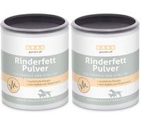 GRAU - l’Original - Poudre de Graisse de bœuf, Le Fournisseur d’énergie Rapide avec Une teneur en Graisse de 80%, Pack de 1 (1 x 200 g), complément Alimentaire pour Chiens et Chats (Lot de 2)