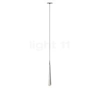 Grau Niceone Luminaire encastré en suspension LED aluminium brut/charbon - 200 cm Ce luminaire comporte des modules à LED prémontés de classes énergétiques A A++, A+, A