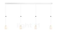Grau Oh China Suspension LED 4 foyers blanc Ce luminaire comporte des modules à LED prémontés de classes énergétiques A A++, A+, A