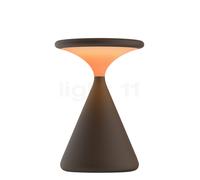 Grau Salt Lampe rechargeable LED chocolat