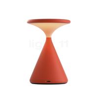 Grau Salt Lampe rechargeable LED orange Ce luminaire comporte des modules à LED prémontés de classes énergétiques A A++, A+, A