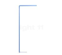 Grau Team Agile Lampadaire LED bleu clair - 2.700 K - 4.000 K Ce luminaire comporte des modules à LED prémontés de classes énergétiques A A++, A+, A