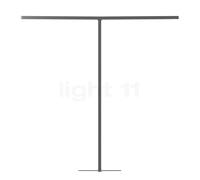 Grau Team Cowork Lampadaire LED gris - 2.700 K - 4.000 K