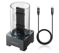 GRAUGEAR 40Gbps M.2 NVMe SSD Docking Station, USB 4 External Docking Station wit